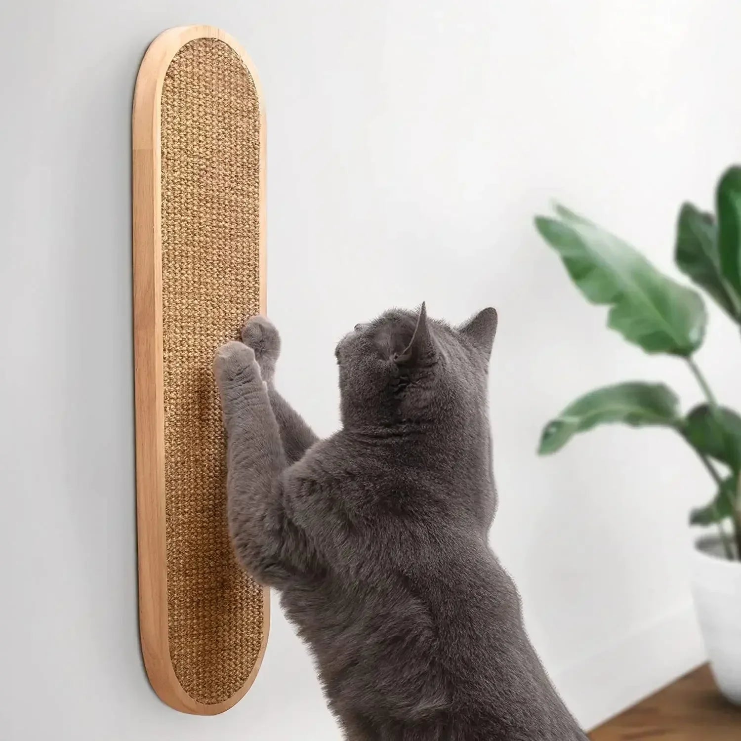 Cat Scratching Board Hanging Wall Wear-Resistant Sisal Sharpening Claw Cat Supplies Pet Accessories Pet Accessories